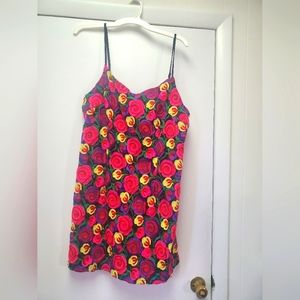 Floral mini dress